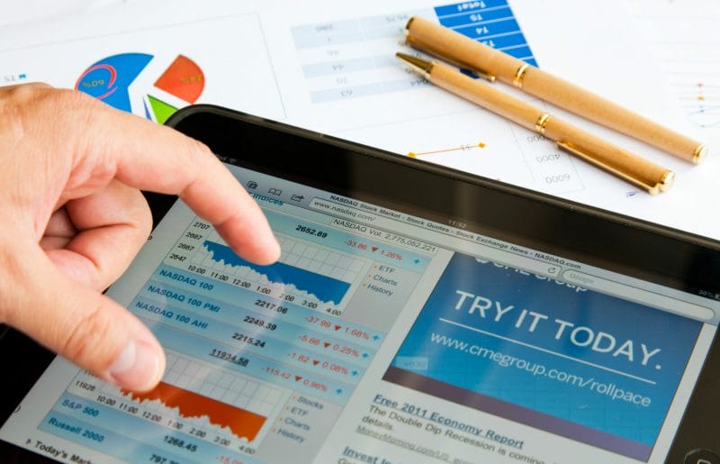The ABCs of Content Marketing for Law Firms 15 Man comparing graphs