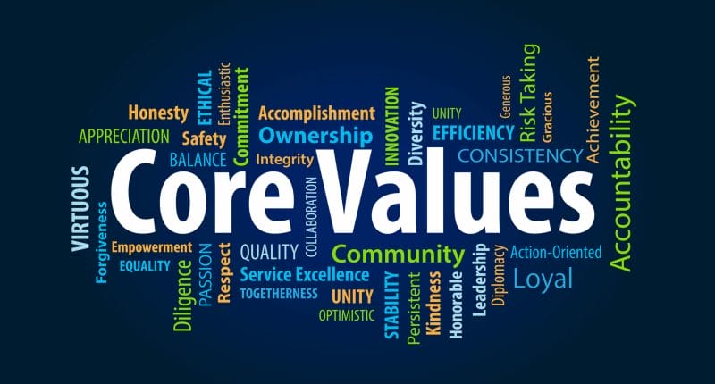 Core values of law firms